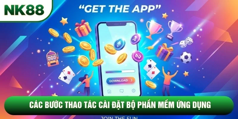 Các bước thao tác cài đặt bộ phần mềm ứng dụng