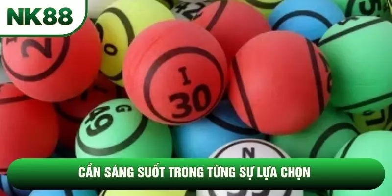 Cần sáng suốt trong từng sự lựa chọn