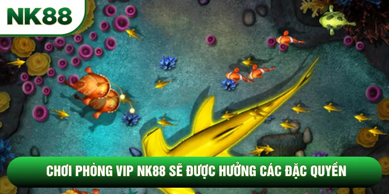 Chơi phòng VIP NK88 sẽ được hưởng các đặc quyền
