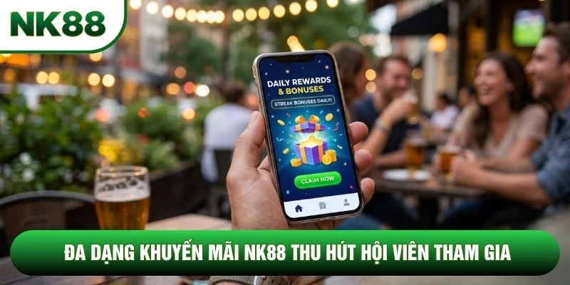 Đa dạng khuyến mãi NK88 thu hút hội viên tham gia