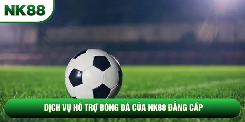 Dịch vụ hỗ trợ bóng đá của NK88 đẳng cấp