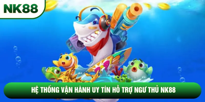 Hệ thống vận hành uy tín hỗ trợ ngư thủ NK88