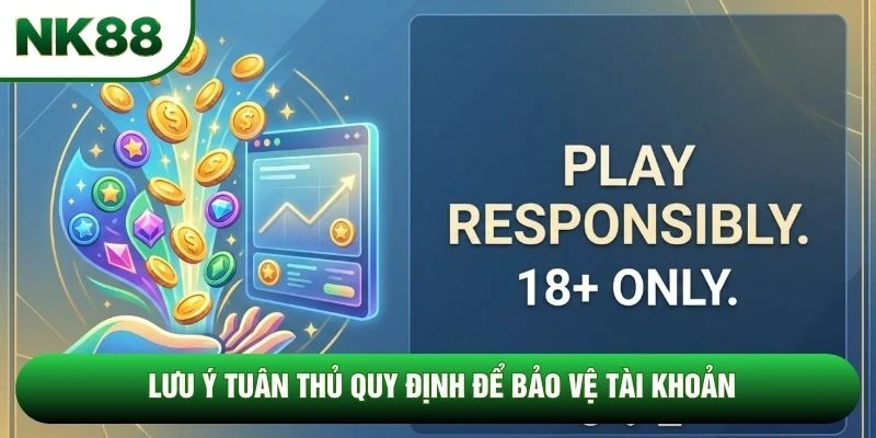 Lưu ý tuân thủ quy định để bảo vệ tài khoản