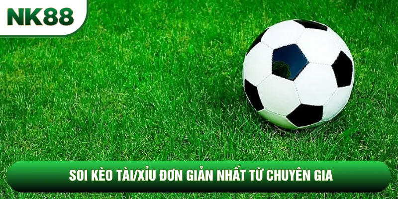 Soi kèo tài/xỉu đơn giản nhất từ chuyên gia
